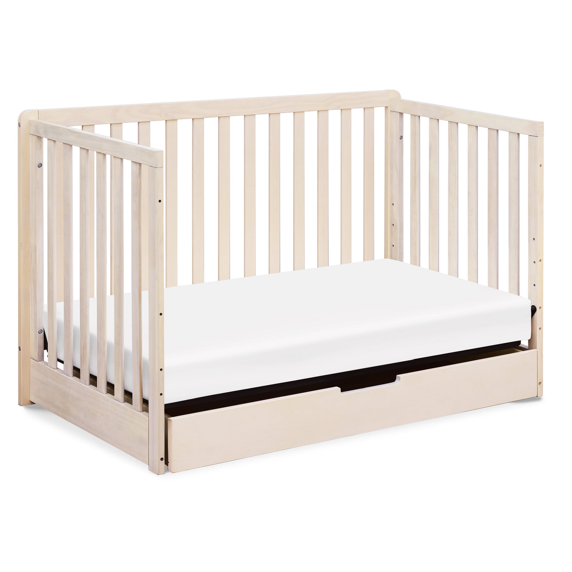 F11951NX,Carter's,Colby 4-in-1 Convertible Crib w/ Trundle Drawer in Washed Natural