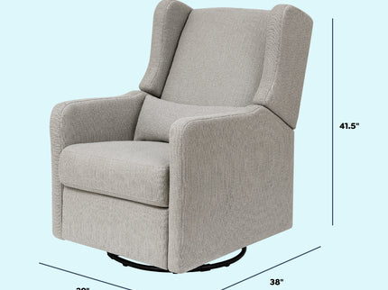 F19587PFTGRY,Carter's,Arlo Recliner and Swivel Glider in Performance Grey Linen