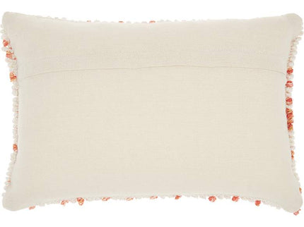 Nourison Coral Loop Dots 20"x14" Outdoor Throw Pillow