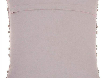 Nourison Lifestyle Light Gray 18" Square Throw Pillow