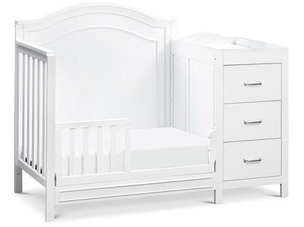M12881W,DaVinci,Charlie 4-in-1 Convertible Mini Crib & Changer in White