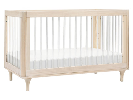 M9001KNX,Babyletto,Lolly 3-in-1 Convertible Crib w/Toddler Conversion Kit in Washed Natural/Acrylic