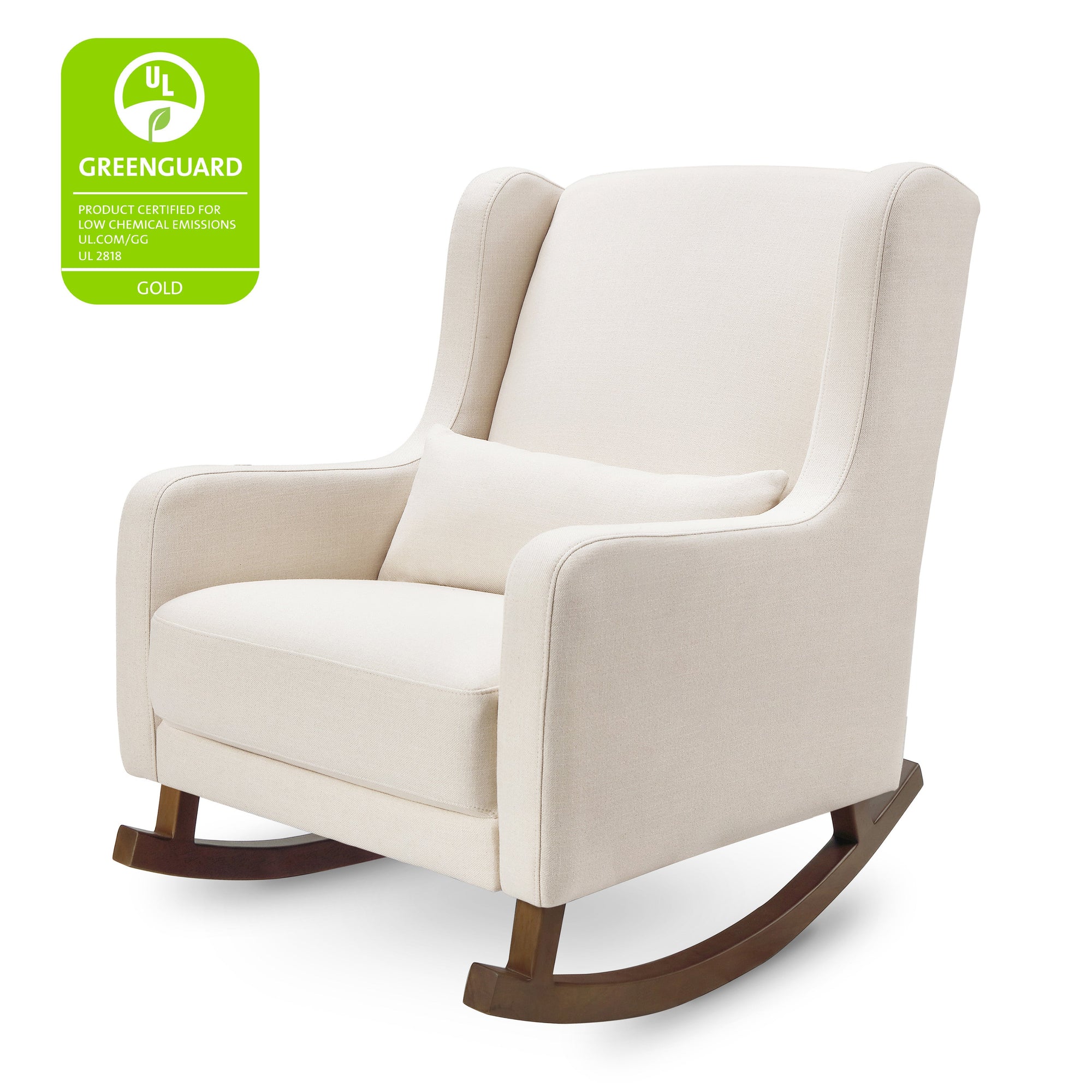 M20687PNET,Babyletto,Kai Rocker in Performance Natural Eco-Twill w/dark legs