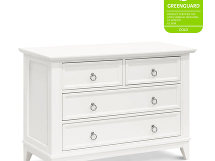 M10716RW,Namesake,Emma Regency 4-Drawer Dresser in Warm White