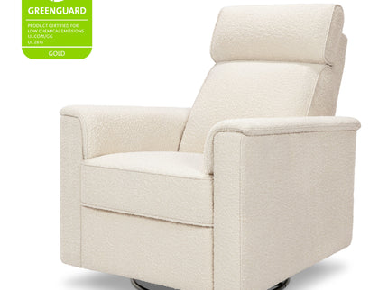 M17182PWB,Namesake,Willa Pro Power Glider Recliner w/ Power Lumbar in Performance Ivory Boucle