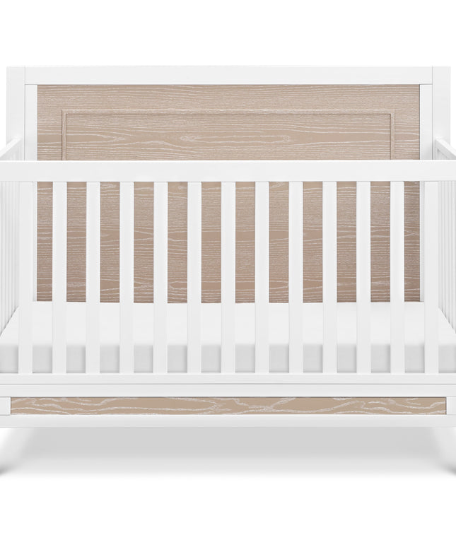 F23201WCWD,Carter's,Radley 4-in-1 Convertible Crib in White & Coastwood