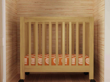 M6698HY,Babyletto,Origami Mini Crib in Honey