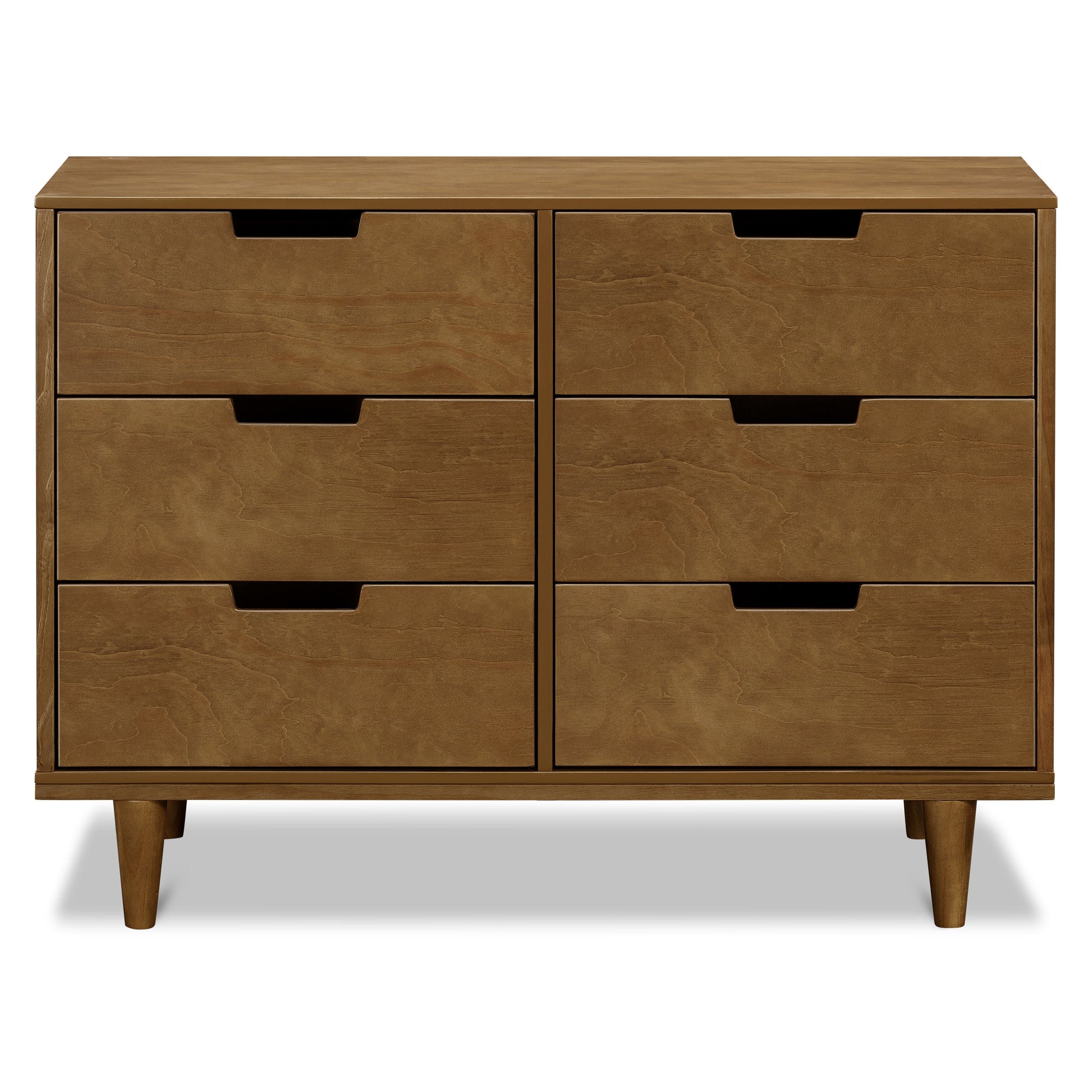 W4926L,DaVinci,Marley 6-Drawer Double Dresser in Walnut
