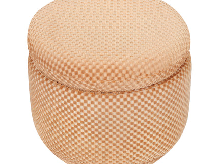 M22985CVC,Babyletto,Enoki Storage Ottoman in Canyon Velvet Checker