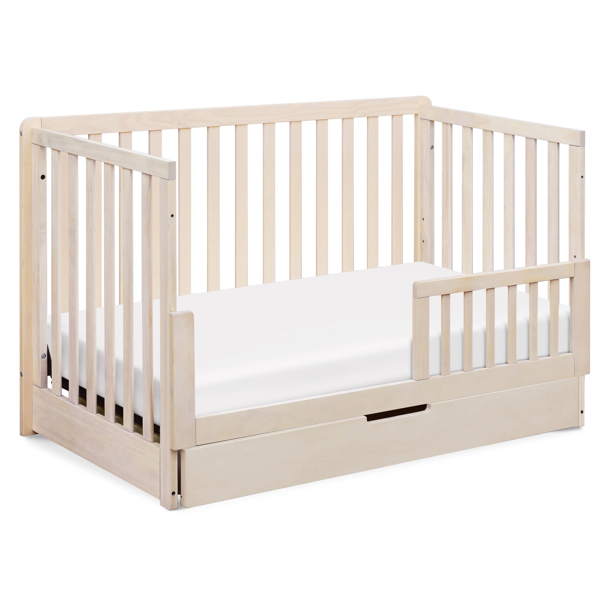 F11951NX,Carter's,Colby 4-in-1 Convertible Crib w/ Trundle Drawer in Washed Natural