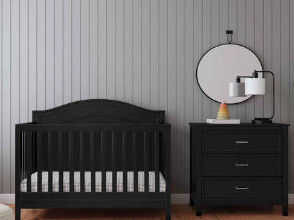 M12801E,DaVinci,Charlie 4-in-1 Convertible Crib in Ebony