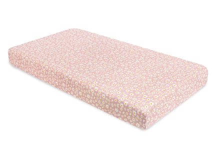 T28035,Babyletto,Daisy Muslin Crib Sheet in GOTS Certified Organic Cotton