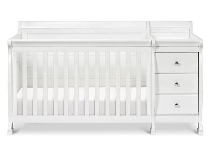 M5582W,DaVinci,Kalani 4-in-1 Convertible Crib & Changer in White