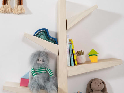 M4626NX,Babyletto,Spruce Tree Bookcase in Washed Natural Finish