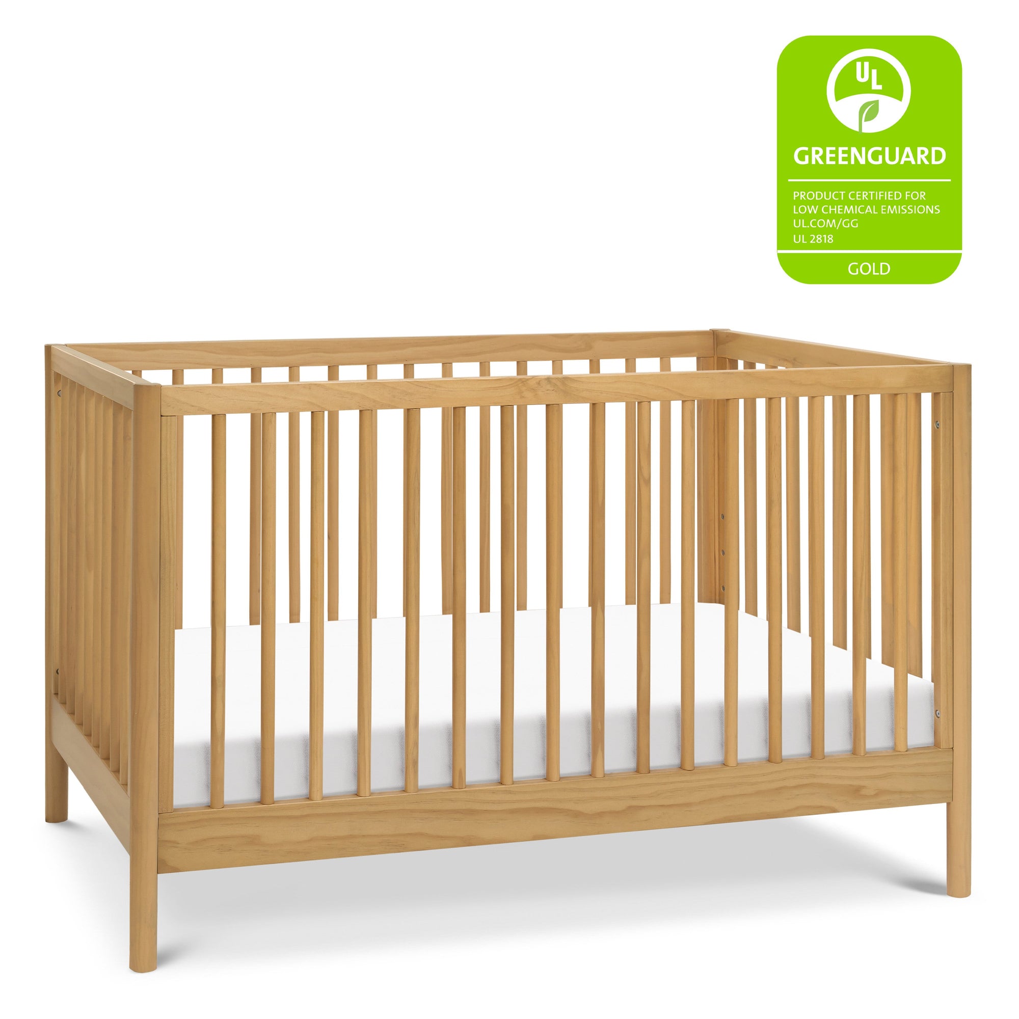 M25101HY,DaVinci,Birdie 3-in-1 Convertible Crib in Honey