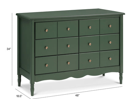M7116FRGR,Namesake,Liberty 6-Drawer Assembled Dresser in Forest Green