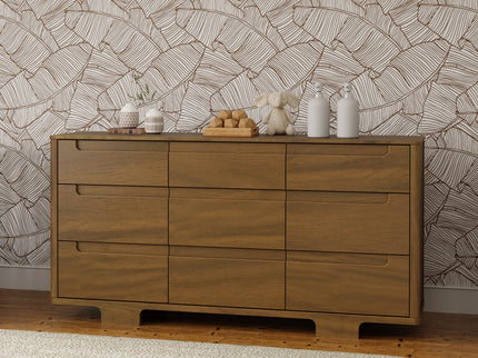 M23428NL,Babyletto,Yuzu 9-Drawer Dresser  Assembled in Natural Walnut