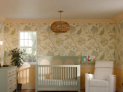 M17183PCMEW,Namesake,Willa Deluxe Power Glider Recliner w/Heat&Massage in Performance Cream Eco-Weave