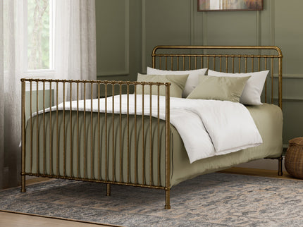 M15301VG,Namesake,Winston 4-in-1 Convertible Crib in Vintage Gold