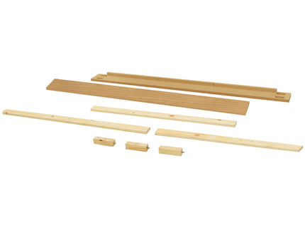 M7689HY,The MDB Family,Full Size Bed Conversion Kit in Honey