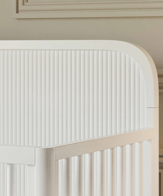 M26701RW,Namesake,Brimsley Tambour 4-in-1 Convertible Crib in Warm White