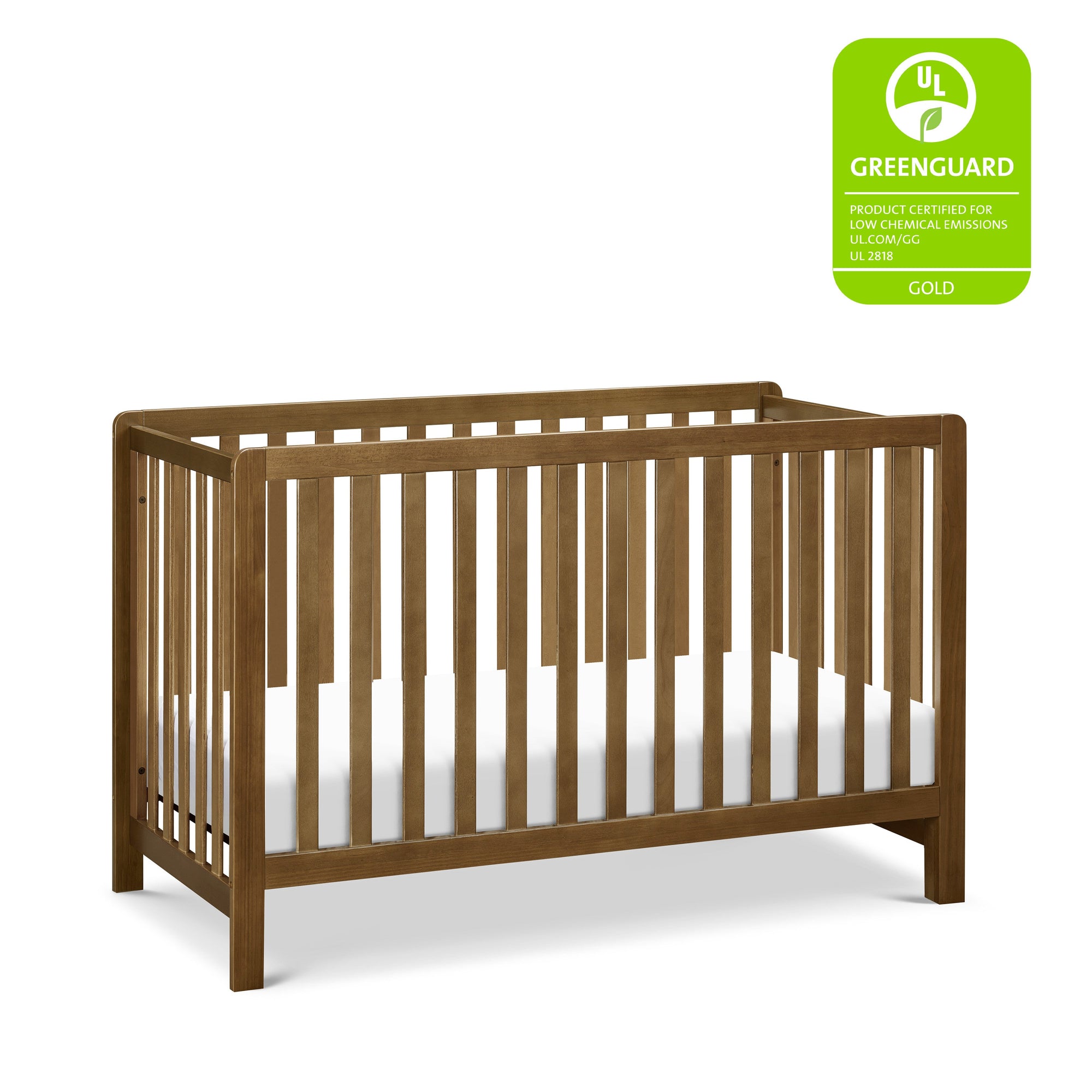 F11901L,Carter's,Colby 4-in-1 Low-profile Convertible Crib in Walnut