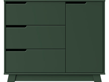 M4223FRGR,Babyletto,Hudson 3-Drawer Changer Dresser w/Removable Changing Tray in Forest Green