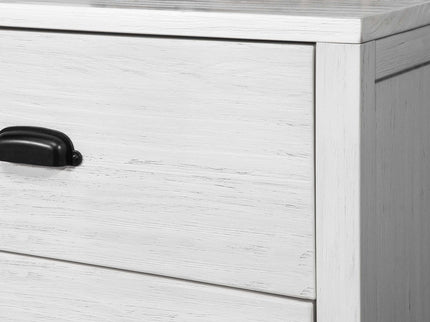 M13516CGW,DaVinci,Fairway 6-Drawer Double Dresser in Cottage White