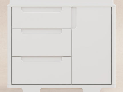 M23423W,Babyletto,Yuzu 3-Drawer Changer Dresser in White