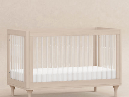 M9001KNX,Babyletto,Lolly 3-in-1 Convertible Crib w/Toddler Conversion Kit in Washed Natural/Acrylic