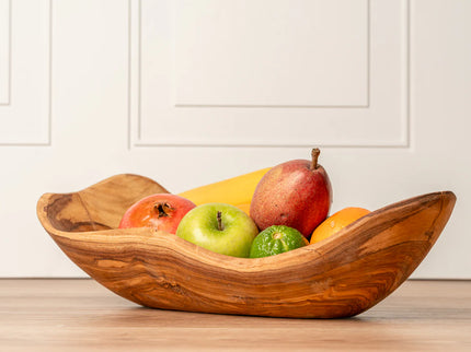 Italian Olivewood Root Salad Bowl