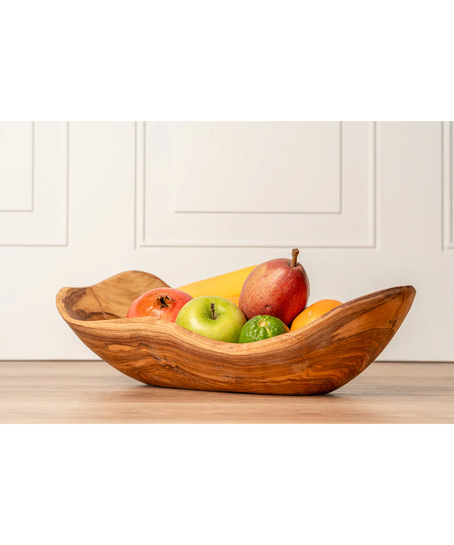 Italian Olivewood Root Salad Bowl