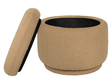 M22985SAB,Babyletto,Enoki Storage Ottoman in Sand Boucle