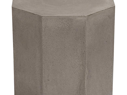 Ollo 18" High Gray Concrete End Table