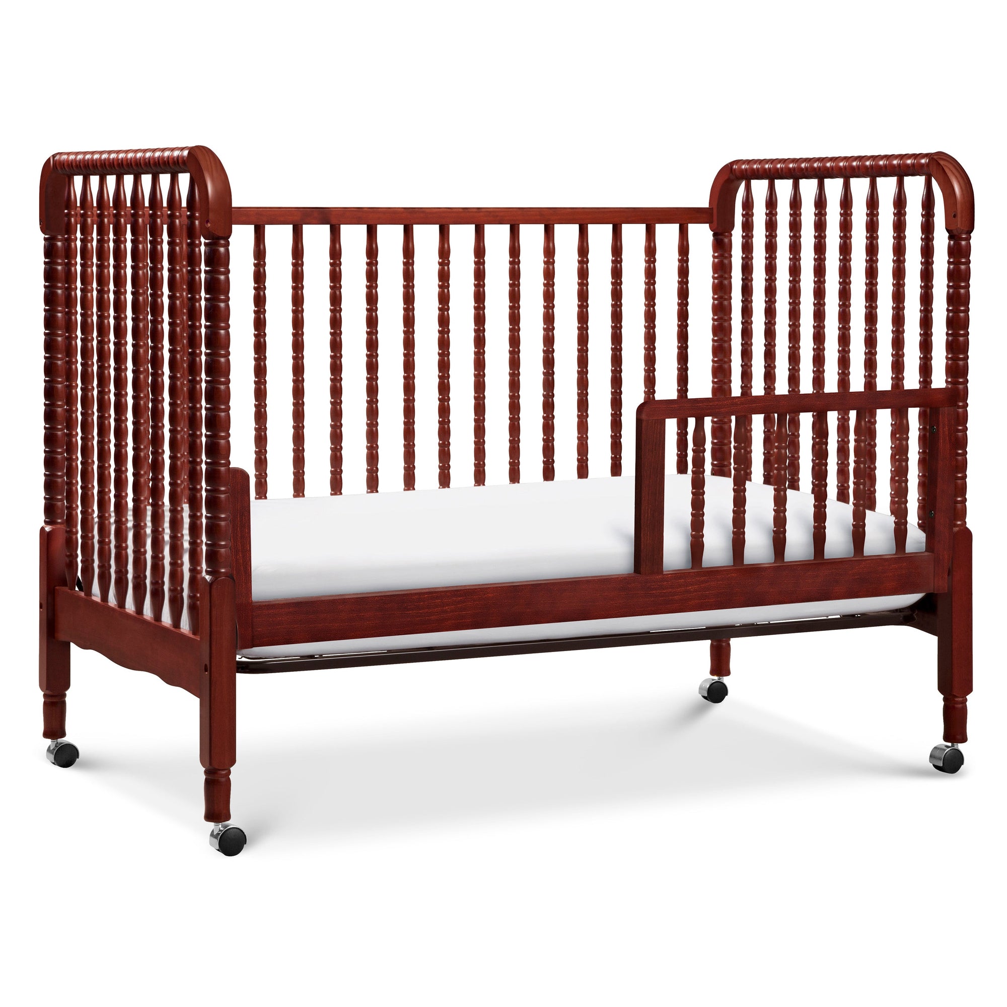 M7391C,DaVinci,Jenny Lind Stationary Crib In Rich Cherry Finish