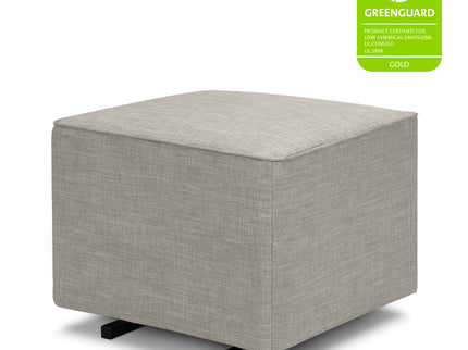 M13985PFTGRY,DaVinci,Davinci Universal Gliding Ottoman in Performance Grey Linen
