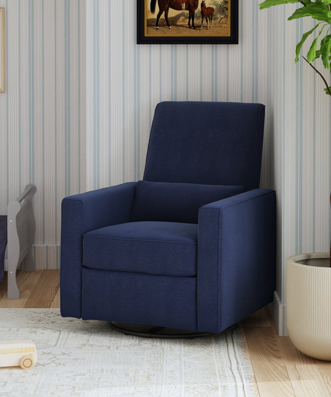 M10887NN,DaVinci,Piper Recliner in Navy