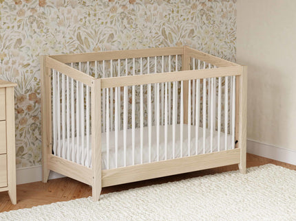 M10301NXW,Babyletto,Sprout 4-in-1 Convertible Crib w/Toddler Bed Conversion Kit in W Natural/White