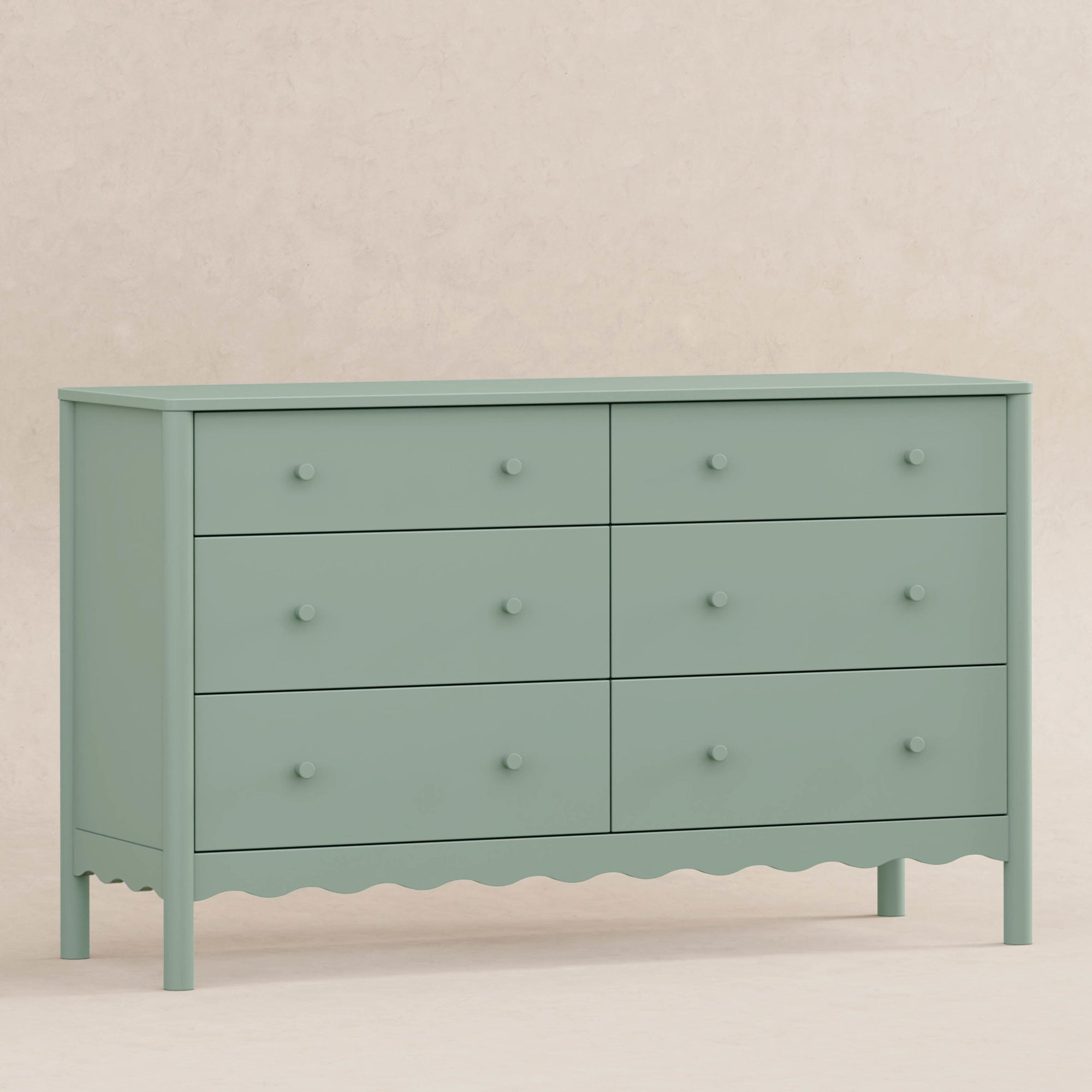 M27916LS,Swell 6-Drawer Assembled Dresser in Light Sage