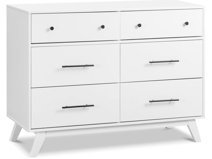 M22526W,DaVinci,Otto 6-Drawer Dresser in White