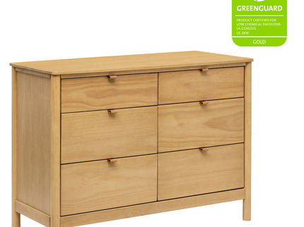 M25616HY,Babyletto,Bondi 6-Drawer Assembled Dresser in Honey