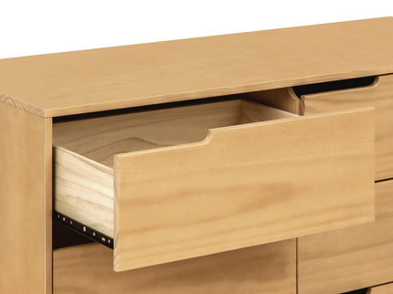M4216HY,Babyletto,Hudson 6-Drawer Double Dresser  Assembled in Honey