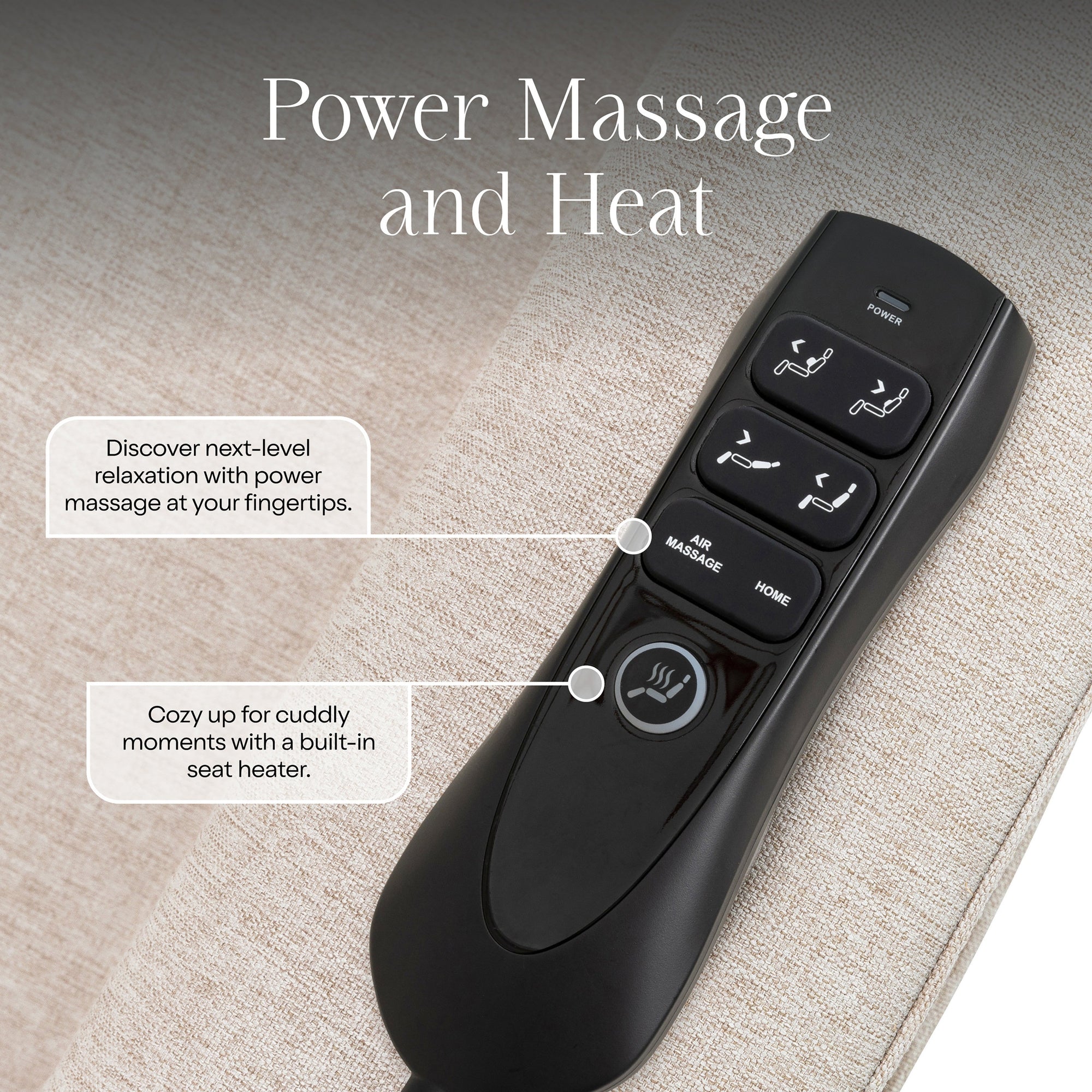 M17183PBEW,Namesake,Willa Deluxe Power Glider Recliner w/Heat&Massage in Performance Beach Eco-Weave