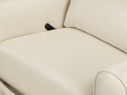 M21887NO,DaVinci,Hayden Recliner and Swivel Glider in Natural Oat