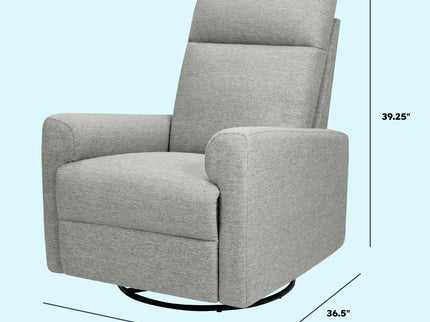 M29987FTG,DaVinci,Erin Recliner and Swivel Glider in Frost Grey
