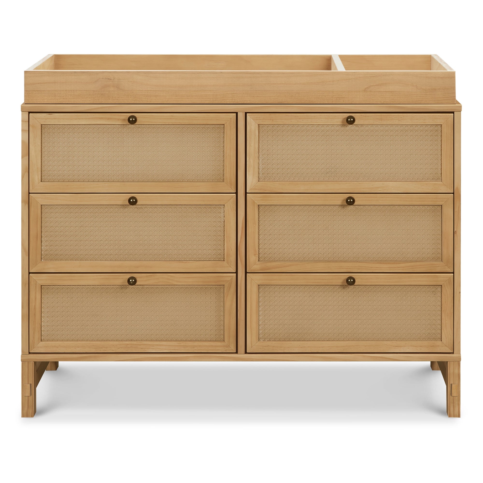 M24926HY,DaVinci,Margot 6-Drawer Dresser in Honey