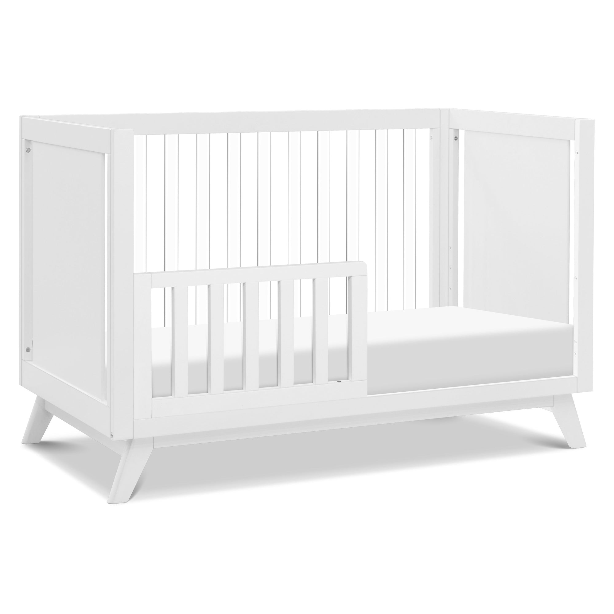 M22501WK,DaVinci,Otto 3-in-1 Convertible Crib in White/Acrylic