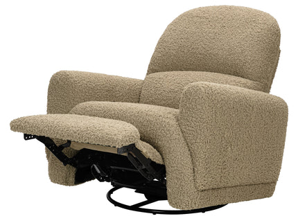 M30087LT,Babyletto,Rainbow Recliner and Swivel Glider in Latte Teddy Loop