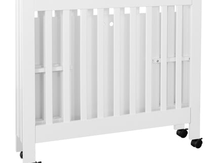 M6698W,Babyletto,Origami Mini Crib in White Finish
