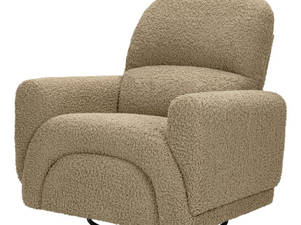 M30087LT,Babyletto,Rainbow Recliner and Swivel Glider in Latte Teddy Loop